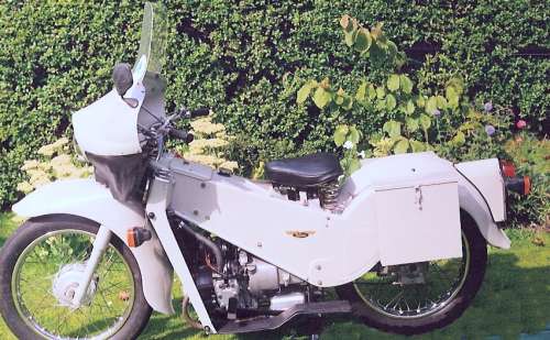L.E. Velocette is 1970 and one of the last batch of 25 made for the Met Police before Velocette went into voluntary liquidation.