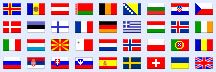 European countries banner