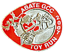 Abate motorcycle run badge from Jean-Francois Helias