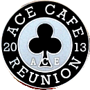 Ace Reunion motorcycle run badge from Jean-Francois Helias