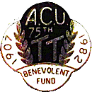 ACU TT motorcycle race badge from Jean-Francois Helias