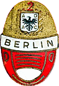 ADAC Berlin motorcycle club badge from Jean-Francois Helias