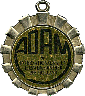 Adam motorcycle rally badge from Hans Veenendaal