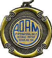 Adam motorcycle rally badge from Hans Veenendaal