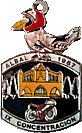 Albal motorcycle rally badge from Jean-Francois Helias