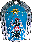 Albal motorcycle rally badge from Jean-Francois Helias