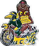 Albal motorcycle rally badge from Jean-Francois Helias
