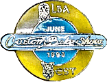Alba West Custom Bike Show motorcycle show badge from Jean-Francois Helias