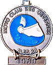 Ales motorcycle rally badge from Jean-Francois Helias