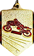 Alice Castello motorcycle rally badge from Jean-Francois Helias