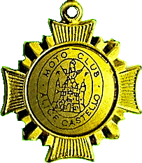 Alice Castello motorcycle rally badge from Jean-Francois Helias