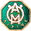 Alpine (Bulgaria) motorcycle club badge from Jean-Francois Helias