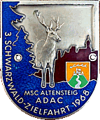 Altensteig motorcycle rally badge from Jean-Francois Helias