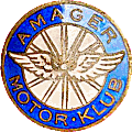 Amager MK motorcycle club badge from Jean-Francois Helias