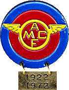 AMCF motorcycle rally badge from Jeff Laroche