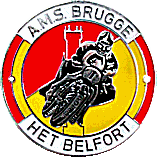 Het Belfort motorcycle rally badge from Jean-Francois Helias