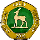 Antelope motorcycle rally badge from Jean-Francois Helias