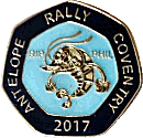 Antelope motorcycle rally badge from Jean-Francois Helias