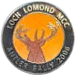 Antler motorcycle rally badge from Ted Trett