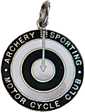Archery Sporting MCC motorcycle club badge from Jean-Francois Helias