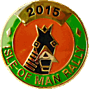 Ariel Isle of Man motorcycle rally badge from Jean-Francois Helias