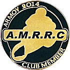 Armoy Road Race motorcycle club badge from Jean-Francois Helias