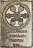 Artland motorcycle rally badge from Jean-Francois Helias