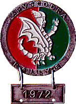 Arvscodra motorcycle rally badge from Jean-Francois Helias