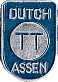Assen motorcycle race badge from Jean-Francois Helias