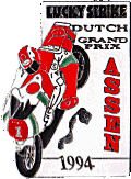 Assen motorcycle race badge from Jean-Francois Helias