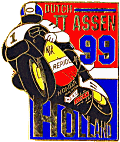 Assen motorcycle race badge from Jean-Francois Helias