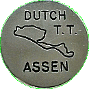 Assen motorcycle race badge from Jean-Francois Helias