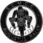Augustus motorcycle rally badge from Ted Trett