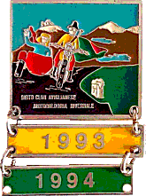 Avigliana I Briganti motorcycle rally badge from Jean-Francois Helias