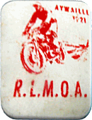 Sangliers Aywaille motorcycle rally badge from Jean-Francois Helias