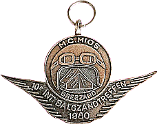 Balgzand motorcycle rally badge from Jean-Francois Helias