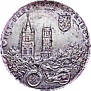 Begonia Gent motorcycle rally badge from Jean-Francois Helias