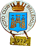 Bellemes motorcycle rally badge from Jean-Francois Helias