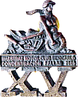 Benicarlo motorcycle rally badge from Jean-Francois Helias