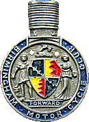 Birmingham motorcycle club badge from Jean-Francois Helias