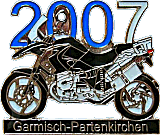 BMW Garmisch-Partenkirchen motorcycle rally badge from Jean-Francois Helias