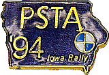 BMW Iowa motorcycle rally badge from Jean-Francois Helias