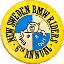 BMW Pig Out motorcycle rally badge from Jean-Francois Helias