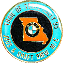BMW Trail Of Tears motorcycle rally badge from Jean-Francois Helias