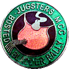Bosted Bladder motorcycle rally badge from Jean-Francois Helias