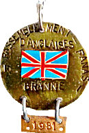 Branne motorcycle rally badge from Jean-Francois Helias