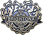 Brightona motorcycle show badge from Jean-Francois Helias