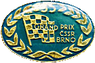Brno motorcycle race badge from Jean-Francois Helias