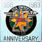 BSA OC motorcycle club badge from Jean-Francois Helias