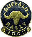 Buffalo motorcycle rally badge from Jean-Francois Helias